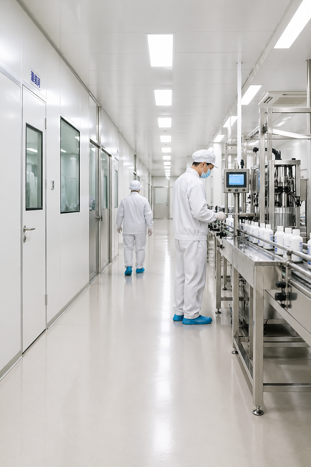 Facility hygiene corridor